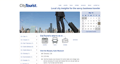 Desktop Screenshot of citytourist.com